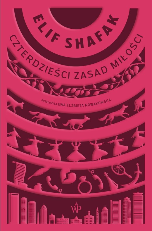 okładka Czterdzieści zasad miłości książka | Elif Shafak