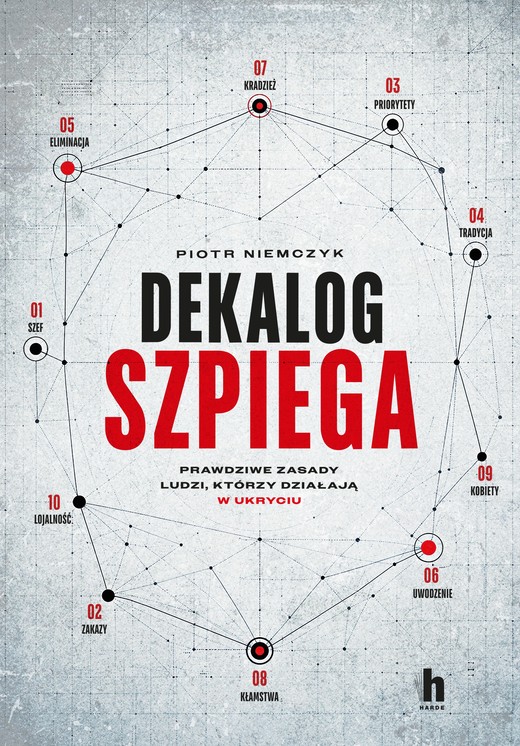 okładka Dekalog szpiega książka | Piotr Niemczyk