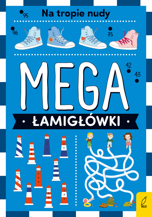 okładka Mega łamigłówki. Na tropie nudy książka | Opracowanie zbiorowe