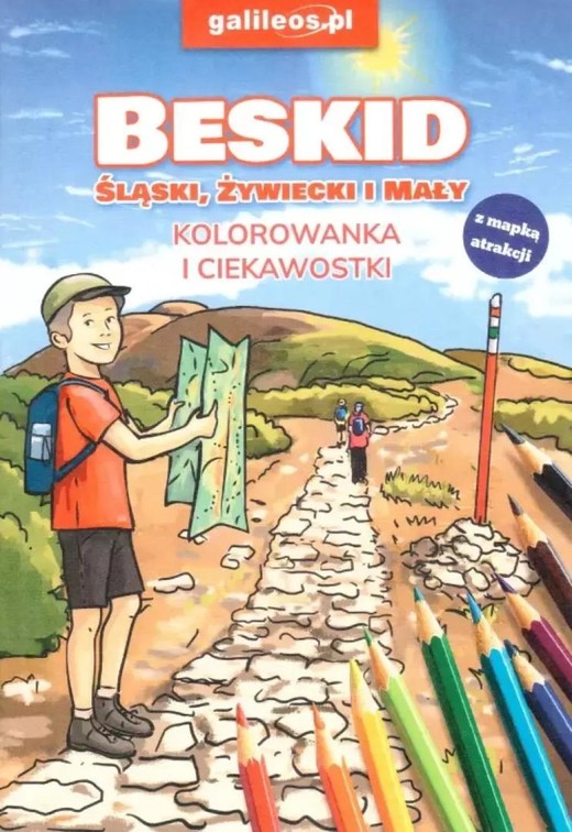 okładka Beskid Śląski, Żywiecki i Mały. Kolorowanka i... książka | Praca Zbiorowa