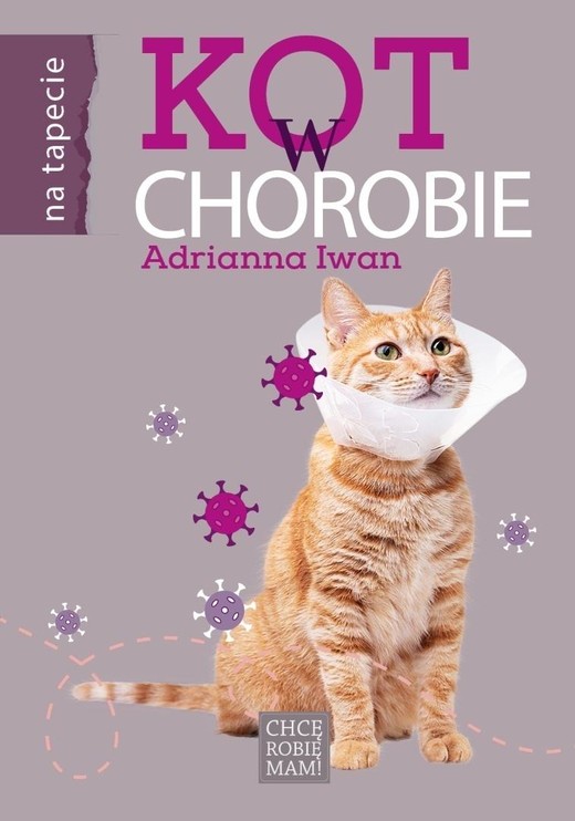 okładka Kot w chorobie książka | Adrianna Iwan