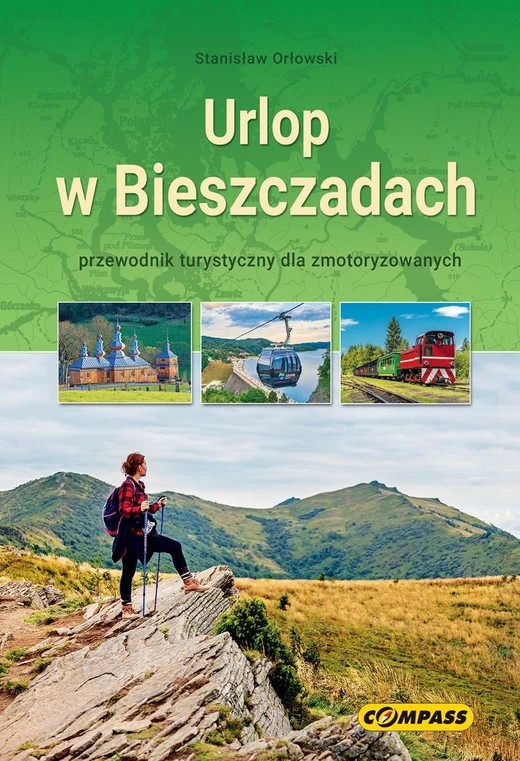 okładka Urlop w Bieszczadach - przewodnik w.2026 książka | Praca Zbiorowa