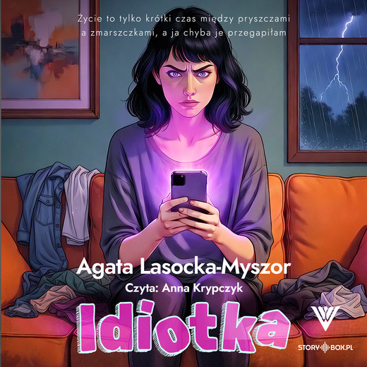 okładka Idiotka audiobook | MP3 | Agata Lasocka-Myszor