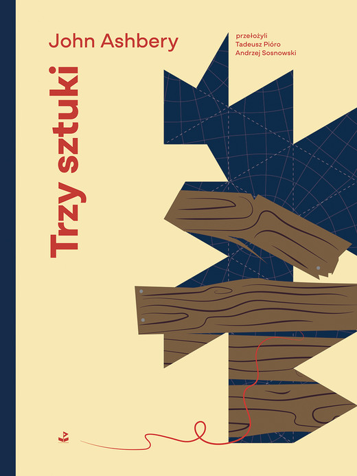 okładka Trzy sztuki książka | John Ashbery