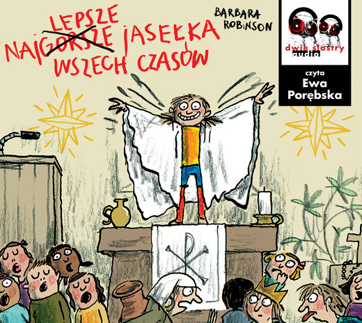 okładka Najlepsze jasełka wszech czasów audiobook | MP3 | Barbara Robinson