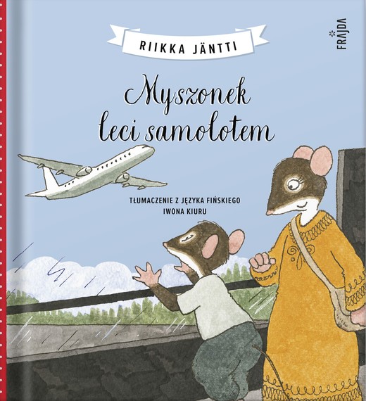 okładka Myszonek leci samolotem książka