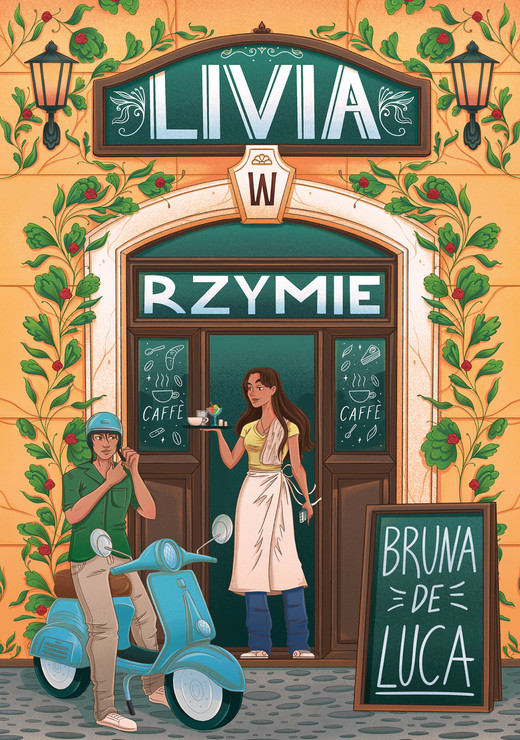 okładka Livia w Rzymie książka | Bruna DeLuca