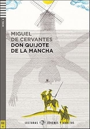 okładka Don Quijote de la Mancha. Lekturka uproszczona... książka | Miguel De
