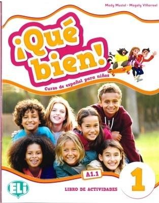 okładka Que bien 1 ćwiczenia + CD audio książka | Mady Musiol, Magaly Villarroel
