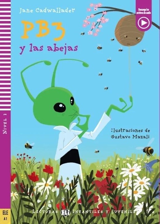 okładka PB3 y las abejas - lekturka uproszczona dla dzieci książka | Cadwallader Jane, Mazali Gustavo