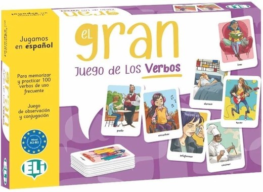 okładka El Gran Juego de los Verbos książka | Praca Zbiorowa