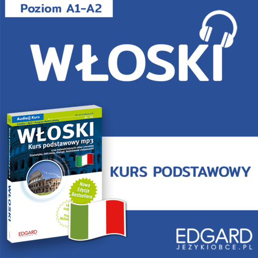 okładka Włoski Kurs podstawowy mp3 audiobook | MP3 | Kochaniak Katarzyna, Anna Wieczorek, Agata Boruta, Karolina Medini