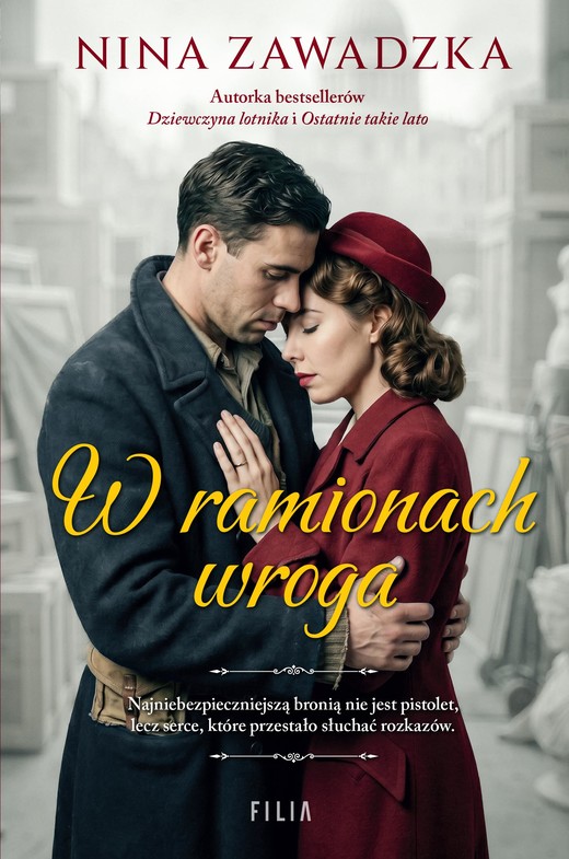 okładka W ramionach wroga książka | Nina Zawadzka