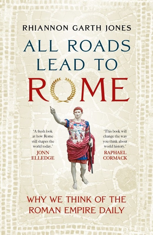 okładka All Roads Lead to Rome książka | Rhiannon GarthJones