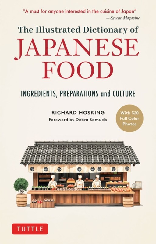 okładka The Illustrated Dictionary of Japanese Food książka | Richard Hosking