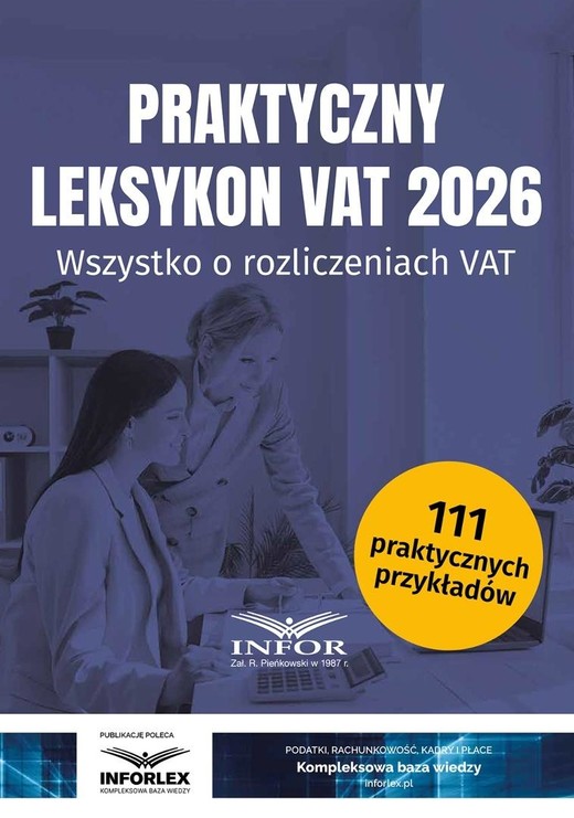 okładka Praktyczny Leksykon VAT 2026 książka | Praca Zbiorowa