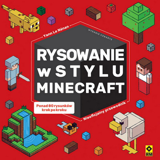 okładka Rysowanie w stylu Minecraft wyd. 2026 książka | Le NenanYann