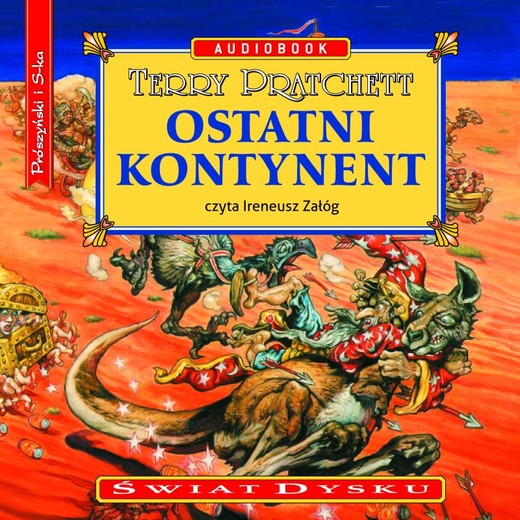 okładka Ostatni kontynent audiobook | MP3 | Terry Pratchett