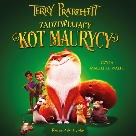 okładka Zadziwiający kot Maurycy audiobook | MP3 | Terry Pratchett