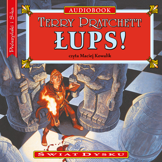 okładka Łups! audiobook | MP3 | Terry Pratchett