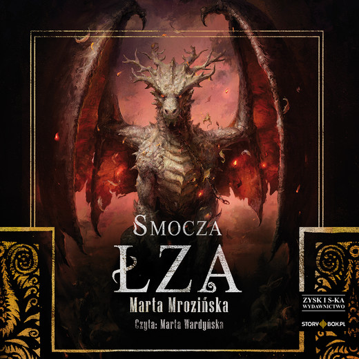 okładka Smocza łza audiobook | MP3 | Marta Mrozińska