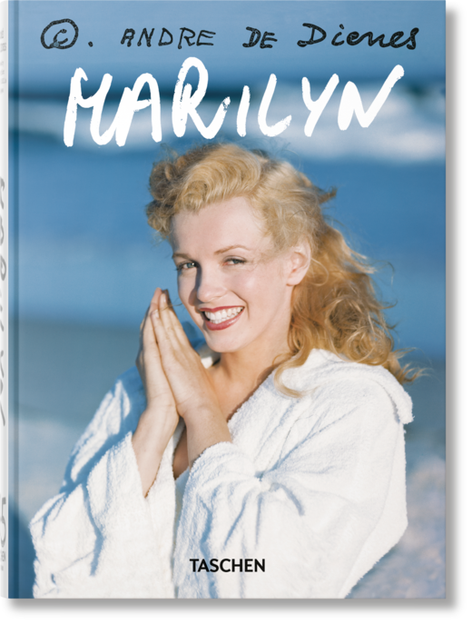 okładka André de Dienes. Marilyn Monroe książka | Steve Crist