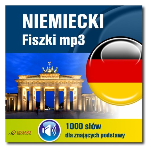 okładka Niemiecki Fiszki mp3 1000 słówek dla znających podstawy audiobook | MP3 | Autor zbiorowy