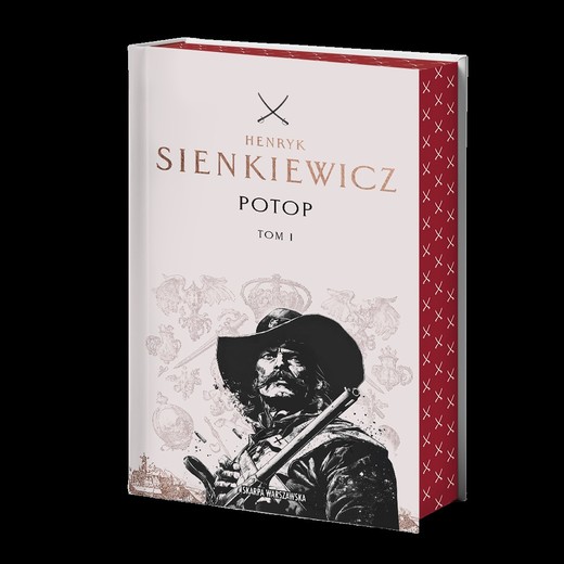 okładka Potop. Tom 1 (edycja kolekcjonerska z barwionymi brzegami) książka | Henryk Sienkiewicz