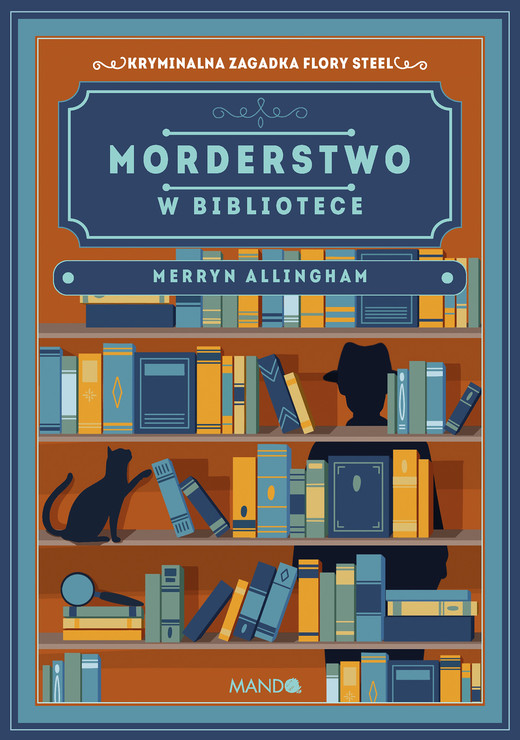 okładka Morderstwo w bibliotece książka | Merryn Allingham