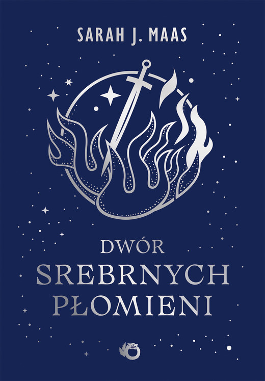 okładka Dwór srebrnych płomieni. Dwór cierni i róż. Tom 5 wyd. 2026 książka | Sarah J. Maas