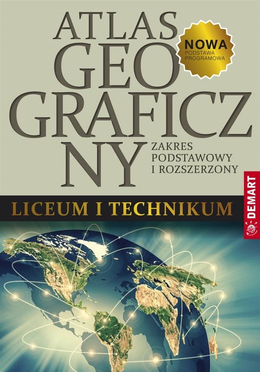 okładka Atlas geograficzny ZP+ZR do LO i Technikum książka | Opracowanie zbiorowe