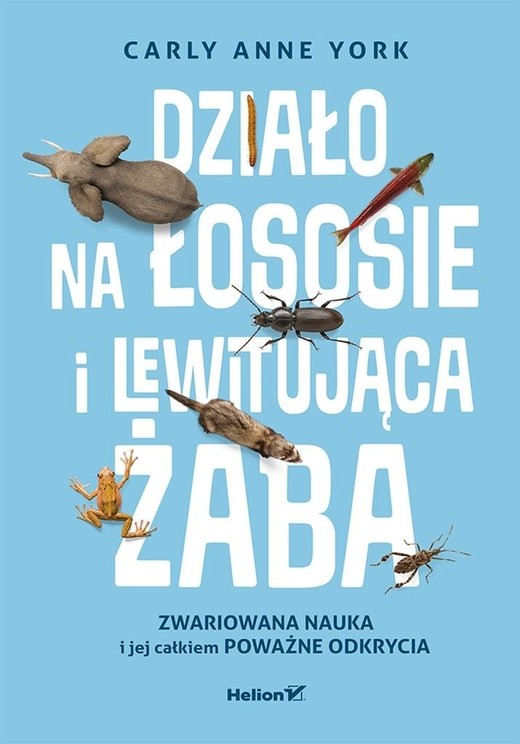 okładka Działo na łososie i lewitująca żaba książka | Carly AnneYork