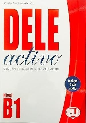 okładka DELE Activo B1 + CD audio książka | Cristina BartolomeMartinez