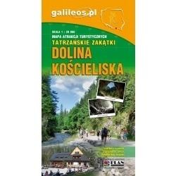 okładka Mapa turystyczna - Dolina Kościeliska 1:20 000 książka | Praca Zbiorowa