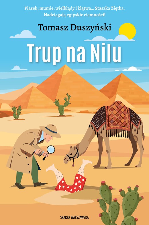 okładka Trup na Nilu książka | Tomasz Duszyński