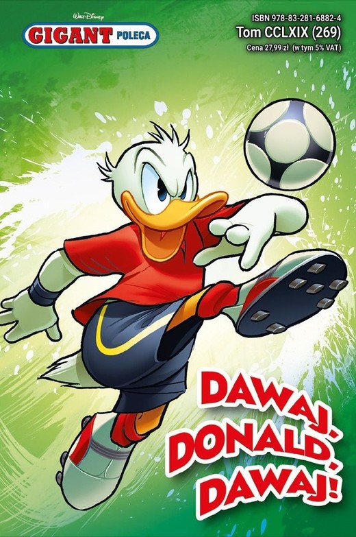 okładka Gigant Poleca. Tom 4/2026. Dawaj, Donald, dawaj! książka | Opracowanie zbiorowe