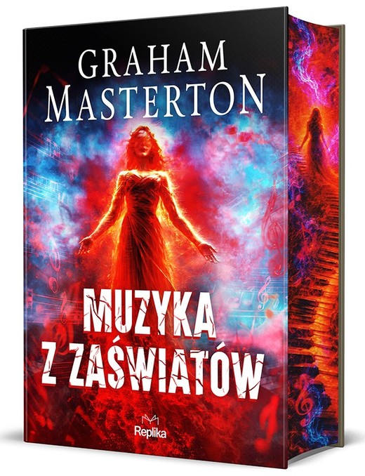 okładka Muzyka z zaświatów. Barwione Brzegi książka | Graham Masterton