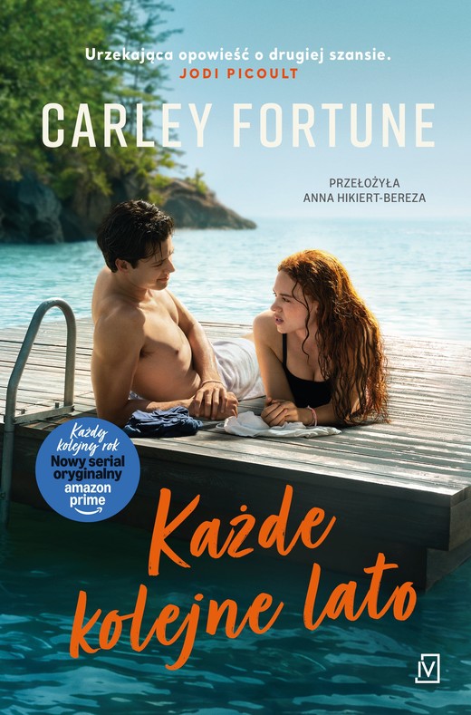 okładka Każde kolejne lato. Okładka Serialowa książka | Carley Fortune