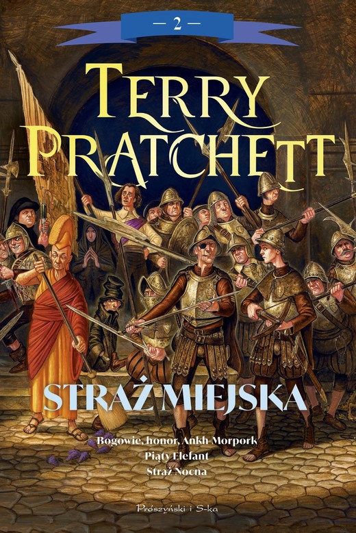 okładka Straż Miejska. Tom 2.  Barwione Brzeg książka | Terry Pratchett