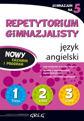 okładka Język angielski repetytorium gimnazjalisty książka | Opracowanie zbiorowe