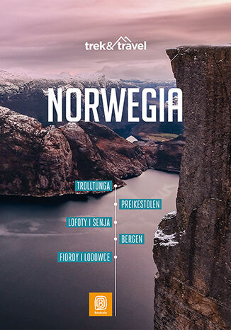 okładka Norwegia. trek&travel książka | Olgierd Adamczak, Sławomir Adamczak