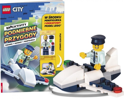 okładka Lego City. Podniebne przygody książka | Praca Zbiorowa