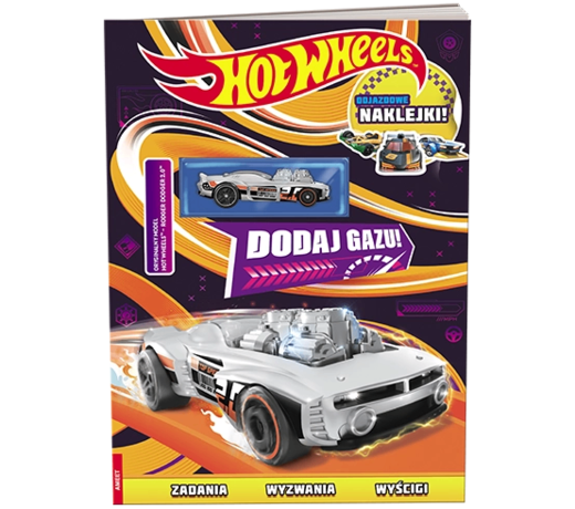 okładka Mattel Hot Wheels Dodaj gazu! FLA-1607 książka | Opracowanie zbiorowe