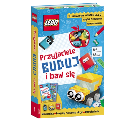 okładka Lego Master Brand Przyjaciele SQB-6605 książka | Opracowanie zbiorowe