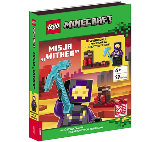 okładka Lego Minecraft Misja "Wither" MQBZ-5202 książka | Opracowanie zbiorowe