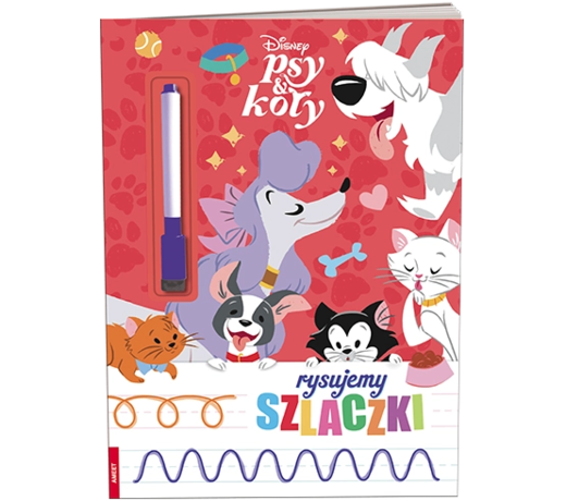 okładka Disney Psy & koty Rysujemy szlaczki KSS-9119 książka | Opracowanie zbiorowe