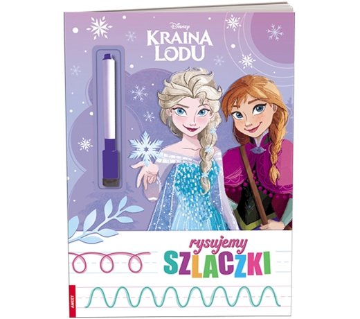okładka Disney Kraina Lodu Rysujemy szlaczki! KSS-9118 książka | Opracowanie zbiorowe