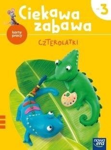 okładka Ciekawa zabawa 4-latki Karty pracy cz.3 2021 NE książka | Magdalena Ledwoń