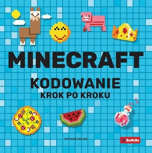 okładka Minecraft Kodowanie krok po kroku książka | Pluta Katarzyna