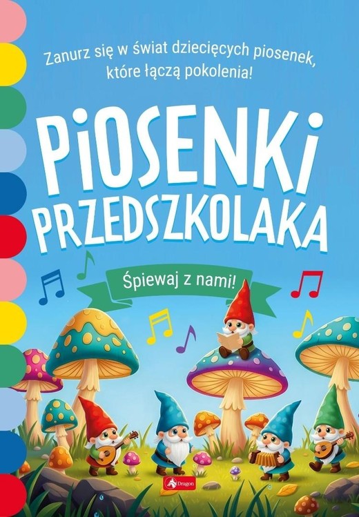 okładka Piosenki przedszkolaka książka | Praca Zbiorowa